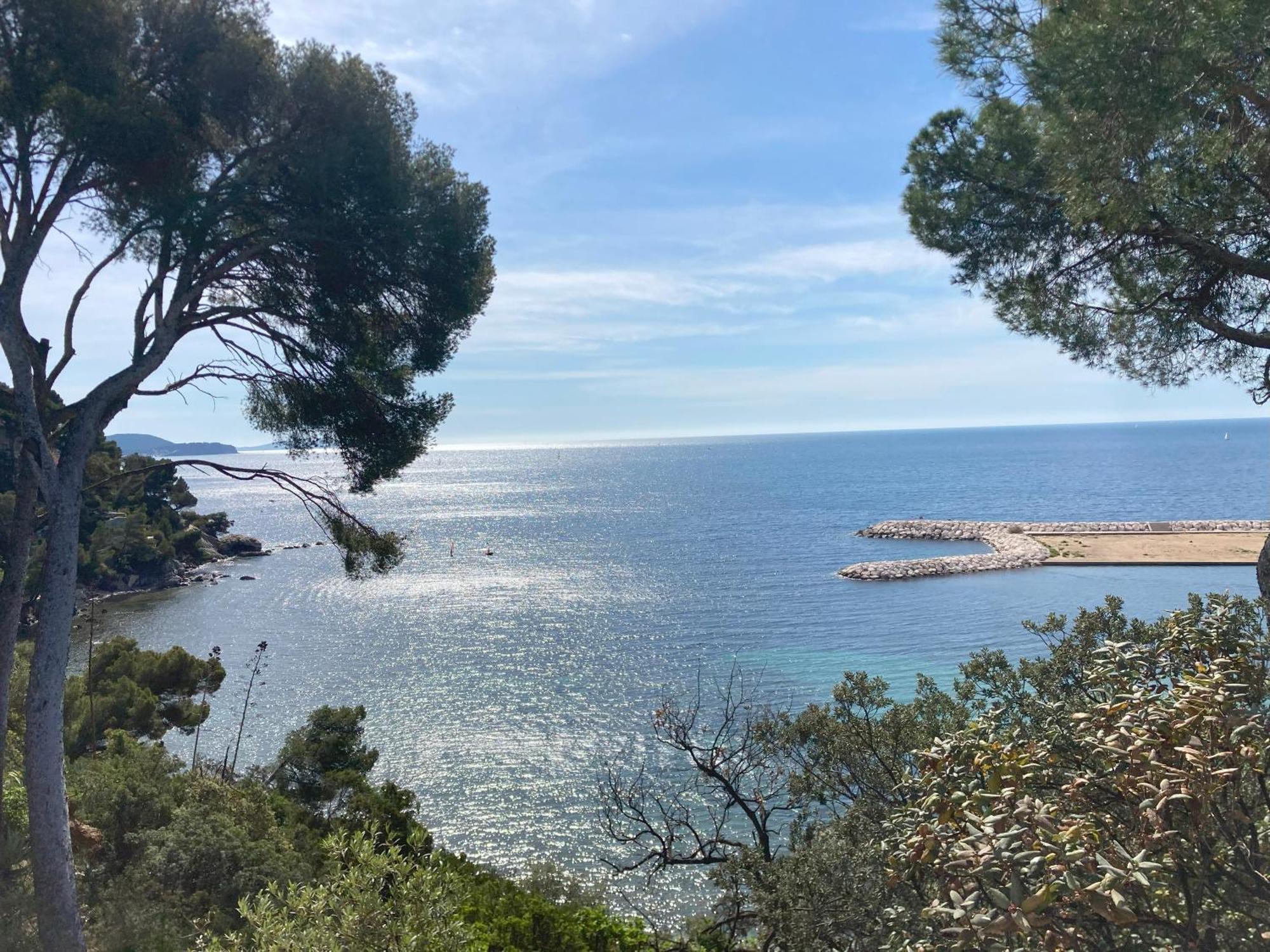 Haut De Villa Avec Terrasse Privative Jardin Et Parking Tout Pres Des Plages Тулон Экстерьер фото